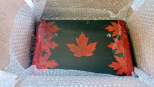 Slate Real Maple Leaf Canadian Flag